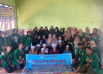 Mahasiswa KKN Unand Nagari Kajai menyelenggarakan dua kegiatan  sosialisasi edukatif di MAN 4 Pasaman Barat (Foto: Ist)