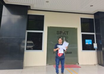 Laporkan Pengusaha Tambang ke Polda Sumbar, Wartawan Oscal: Jangan Ada Kesan Pembiaran!