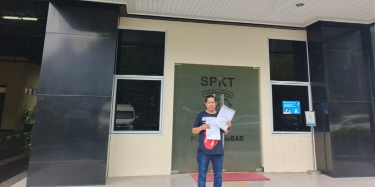 Laporkan Pengusaha Tambang ke Polda Sumbar, Wartawan Oscal: Jangan Ada Kesan Pembiaran!