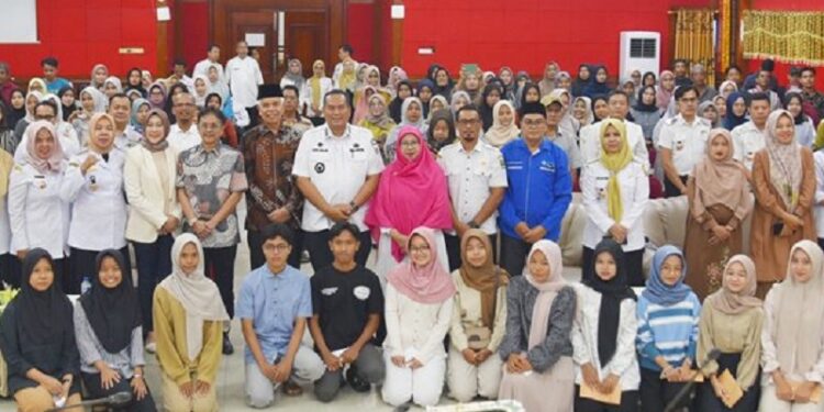 111 Mahasiswa Saga Saja Plus Resmi Dilepas Wali Kota Pariaman