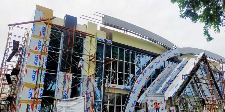 Gedung Perpustakaan Padang Hampir Rampung, Target November Ditempati