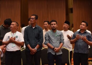 Anggota DPRD Padang, Zalmadi saat mengikuti Pendidikan Instruktur PKB Sumbar.[foto : ist]