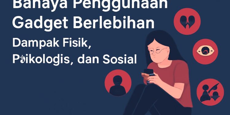 Bahaya Penggunaan Gadget Berlebihan