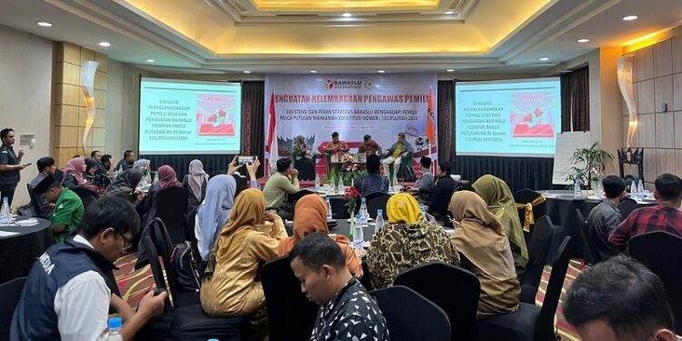 Pemilu Terpisah 2029, Bawaslu Bukittinggi Lakukan Penguatan Kelembagaan