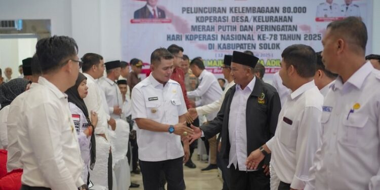 Pemkab Solok Dukung Penuh Peluncuran Koperasi Desa/Kelurahan Merah Putih