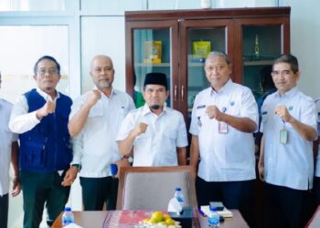 Wakil Bupati Solok, H. Candra, dan Kepala Badan Narkotika Nasional (BNN) Kabupaten Solok, M. Agus Wijanarko, Rabu (11/6/2025) (Foto: Ist)