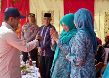 PKK Sumbar Gelar Penilaian Lomba Gerakan PKK di Nagari Gantung Ciri, Kabupaten Solok