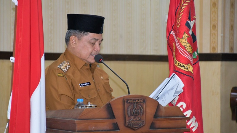 Bupati Agam, Benni Warlis MM Dt Tan Batuah (Foto: Ist)