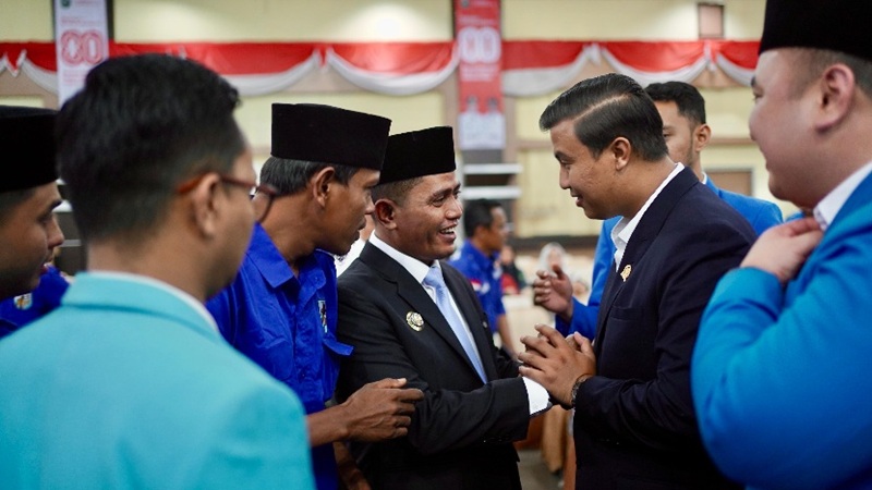 DPD Komite Nasional Pemuda Indonesia (KNPI) Kabupaten Solok periode 2025–2028 dilantik (Foto: Ist)