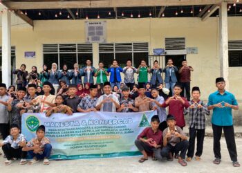 Makesta dan Konfercab IPNU dan IPPNU Pessel.[foto : ist]