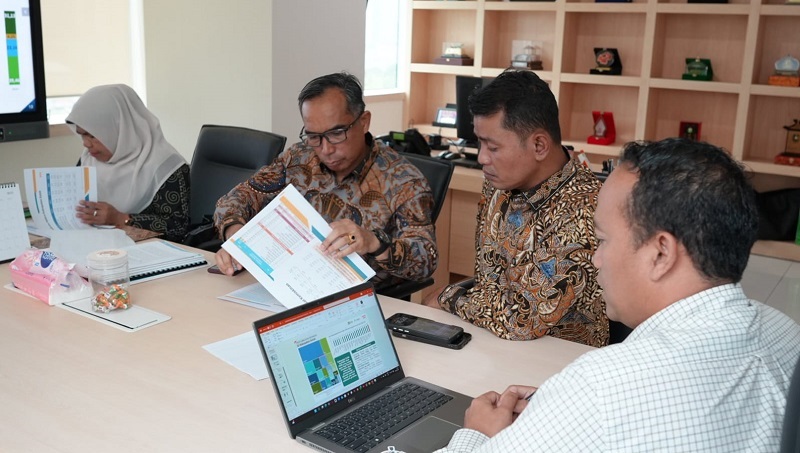 Bupati Solok, Jon Firman Pandu saat melakukan kunjungan kerja ke Kementerian Perencanaan Pembangunan Nasional/Bappenas RI, Rabu (20/8/25).
