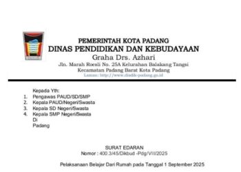 Isu Demo Besar-besaran di Kota Padang Besok, Sekolah Diliburkan