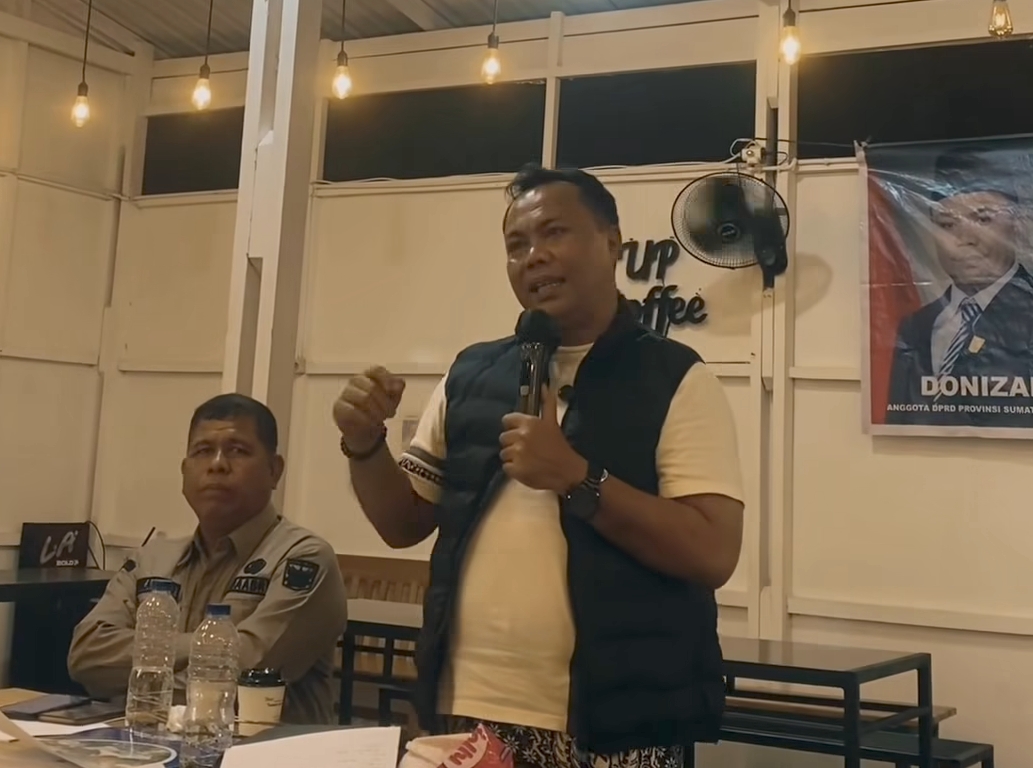 Anggota DPRD Sumbar, Fraksi PKB, Donizar.[foto : ist]