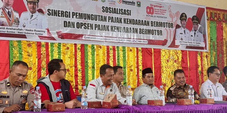 Sosialisasi Pajak Kendaraan di X Koto Diatas, Wabup Tekankan Pentingnya Partisipasi Masyarakat