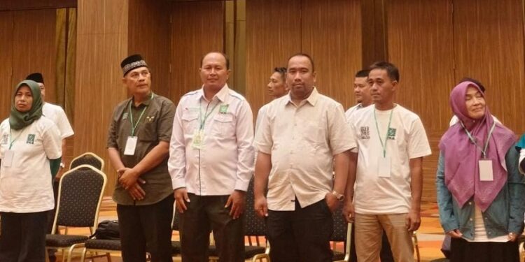 Anggota DPRD Dharmasraya Sugiono Hadiri Rakor, Pelantikan LKP dan Peringatan Harlah PKB Sumbar