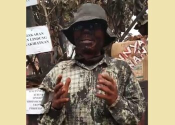 Ramaikan Pawai Budaya di Sungai Duo Dharmasraya, Kontingen BKR I Usung Tema Deforestasi