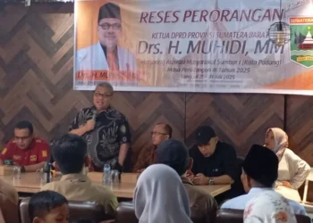 Ketua DPRD Sumbar Reses di Padang Timur