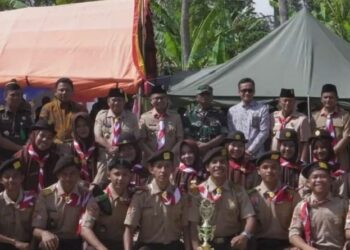 Wakil Wali Kota Bukittinggi Ibnu Asis Hadiri Peringatan Hari Pramuka ke-64