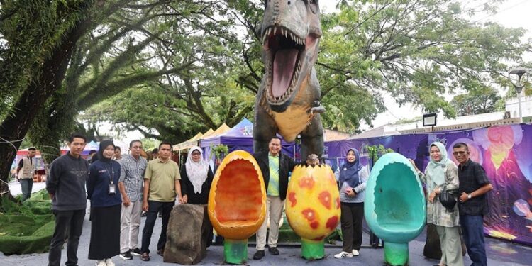 Dino Planet Hadir di Pariaman, Jadi Wisata Edukasi Baru untuk Anak-anak