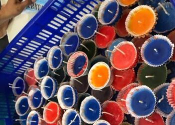 Inovasi Lilin Aromaterapi dari Minyak Jelantah, Usaha Kurangi Limbah di Agam