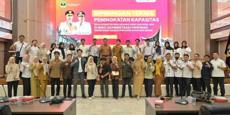 Biro Adpim Sumbar Gelar Bimtek untuk Perkuat Kapasitas Aparatur dan Rebranding Citra Petani