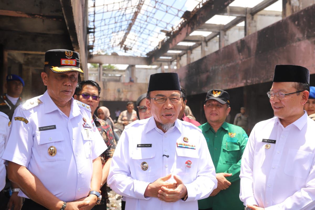 Wakil Wali Kota Padang, Maigus Nasir di Payakumbuh.[foto : ist]