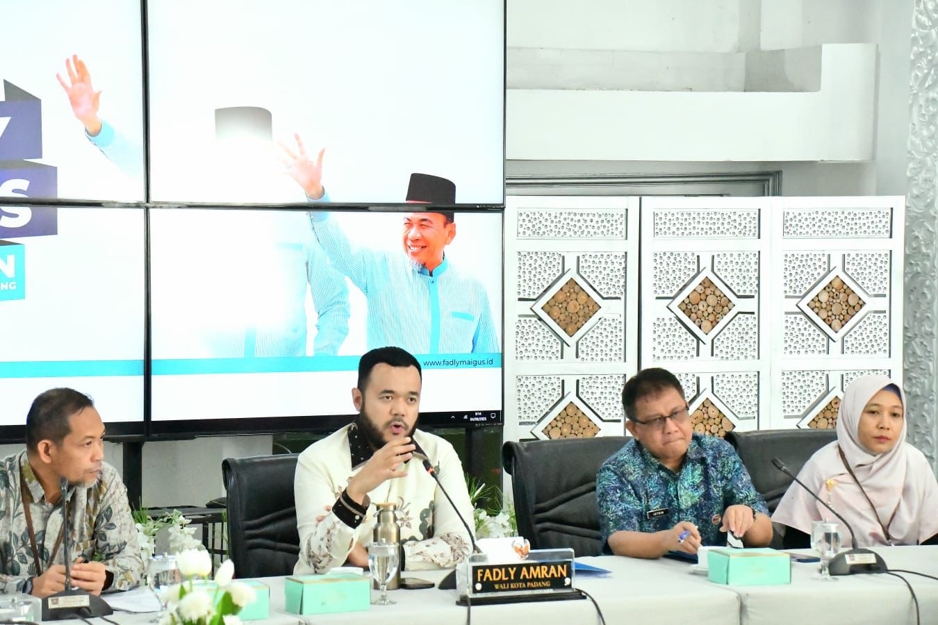 Wali Kota Padang, Fadly Amran.[foto : ist]