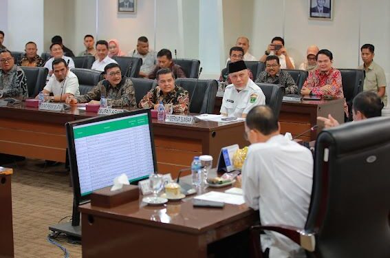 Gubernur Sumbar beserta rombongan datangi Kementerian Partanian.[foto : ist]
