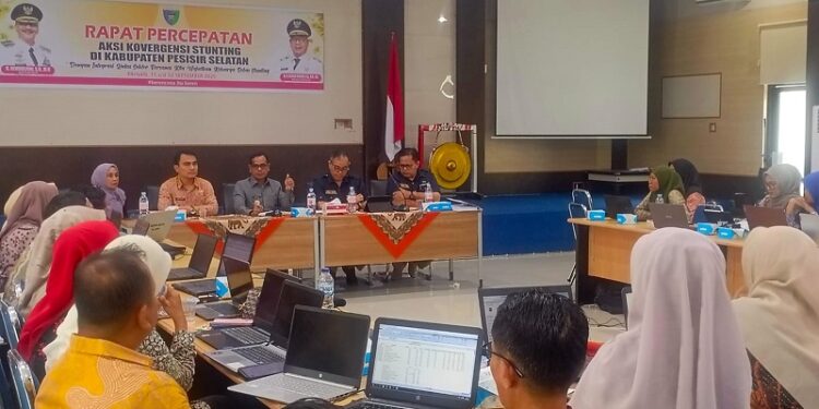 Pesisir Selatan Fokus Tekan Angka Stunting Lewat Aksi Konvergensi Lintas Sektor