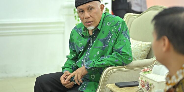 Gubernur Sumbar, Mahyeldi.[foto : ist]