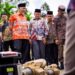 Mahyeldi Ansharullah, meresmikan pengeboran perdana sumur panas bumi BNJ-1 PSPE Bonjol milik PT Medco Power Indonesia di Kabupaten Pasaman Barat.[foto : ist]