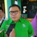 Sekretaris DPW PKB Sumbar, Rico Alviano saat wawancara dengan media.[foto : sci/yrp]