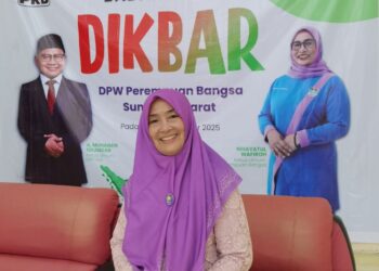 Ketua DPW Perempuan Bangsa Sumatera Barat, Rita Murni.[foto : sci/yrp]