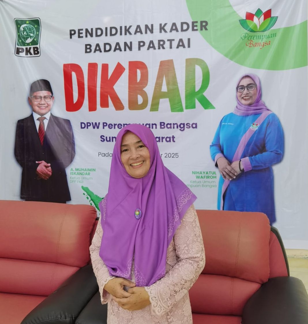 Ketua DPW Perempuan Bangsa Sumatera Barat, Rita Murni.[foto : sci/yrp]
