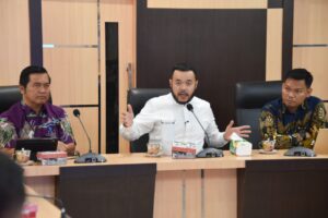 Walikota Padang Fadly Amran paparkan KTR menjadikan kota sehat dan kota smart. (Foto : Ist)