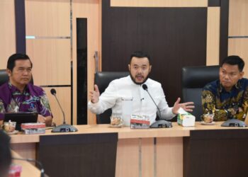 Walikota Padang Fadly Amran paparkan KTR menjadikan kota sehat dan kota smart. (Foto : Ist)