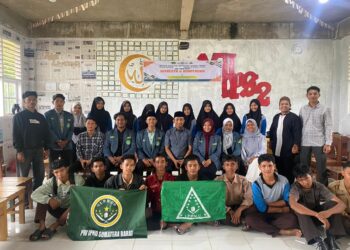 Makesta dan Konfercab IPNU - IPPNU di MAN 4 Tanah Datar.[foto : ist]