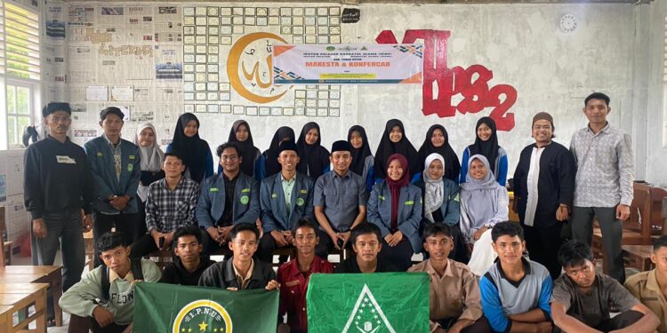 Makesta dan Konfercab IPNU - IPPNU di MAN 4 Tanah Datar.[foto : ist]