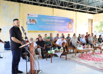 Walikota Padang Fadly Amran Sukseskan Kampung Nelayan Merah Putih, Sabtu (27/9). (Foto: Ist)