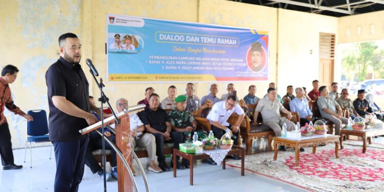 Walikota Padang Fadly Amran Sukseskan Kampung Nelayan Merah Putih, Sabtu (27/9). (Foto: Ist)