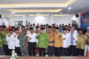 Wakil walikota Padang Maigus Nasir resmikan Muscab PC DMI Padang Selatan, Minggu (28/9).(Foto: Ist)