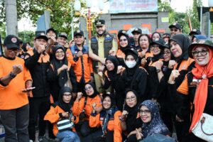 Walikota Padang Fadly Amran hadiri peringatan HKB di Monumen Gempa Padang, Selasa (30/9). (Foto: Ist)