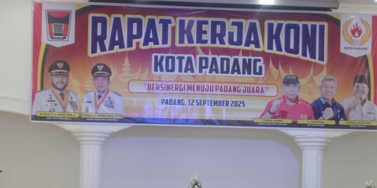 KONI Padang Siapkan Muskot 2025-2029, Raker Bahas Penjaringan Ketum Baru