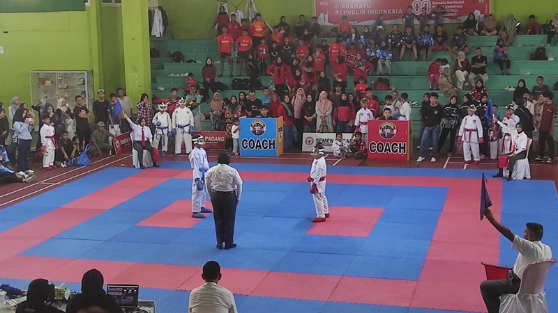 Dojo Bearwong gelar festival dan kejuaraan karate se-Kota Padang (Foto: Ist)