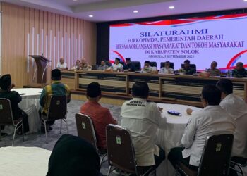 Silaturahmi Forkopimda, Pemda, Ormas dan Tokoh Masyarakat Kabupaten Solok