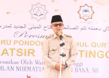 Wawako Bukittinggi Resmikan Gedung Baru Ma’had Tahfidzul Qur’an Ibnu Katsir