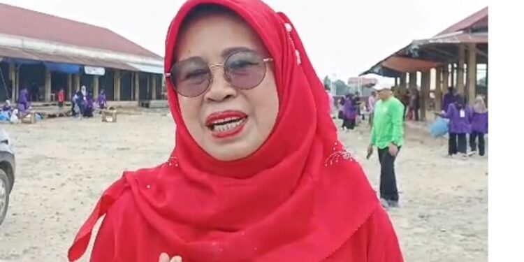 Mahasiswa STITNU Sakinah Dharmasraya Gelar Aksi Bersih-Bersih Peringati World Cleanup Day 2025 di Pasar Sungai Rumbai