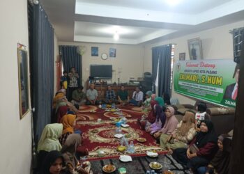 Reses anggota DPRD Padang, Fraksi PKB, Zalmadi di Kalumbuk.[foto : ist]