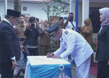 Sertijab Camat ABTB, SI Bukittinggi Harap Pamong yang Arif dan Bijaksana