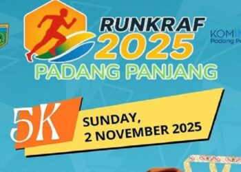 Ratusan Pelari Siap Ramaikan RunKraf 2025 di Padang Panjang